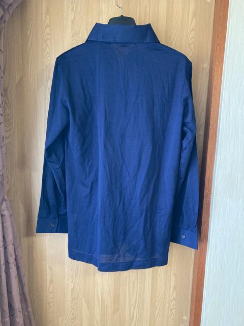 2097.未使用☆長袖シャツ☆紺/ネイビー☆サイズL < 女性ファッション 2097.未使用☆長袖シャツ☆紺/ネイビー☆サイズL < 女性ファッションの