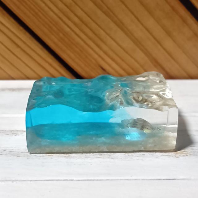 【201】海のかけら レジンアート 海レジン ミニチュア雑貨 卓上インテリア < インテリア/ライフ 【201】海のかけら レジンアート 海レジン ミニチュア雑貨 卓上インテリア < インテリア/ライフの