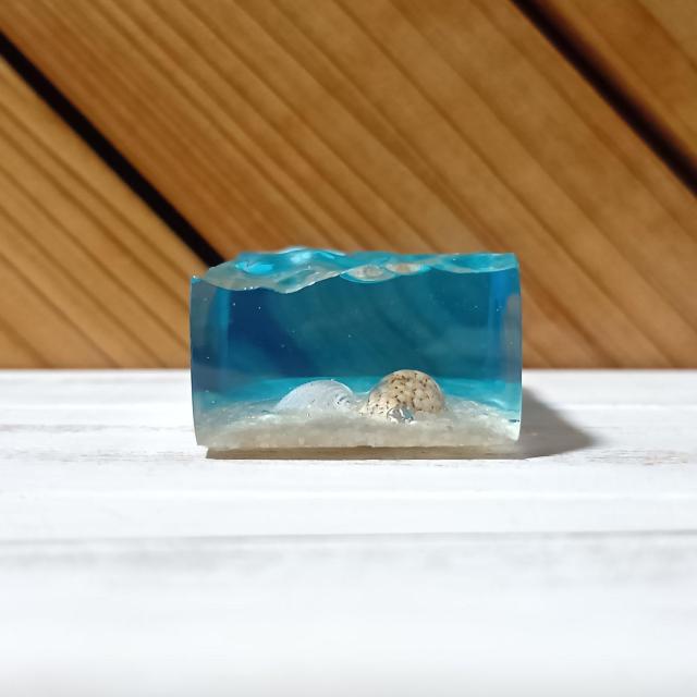 【201】海のかけら レジンアート 海レジン ミニチュア雑貨 卓上インテリア < インテリア/ライフ 【201】海のかけら レジンアート 海レジン ミニチュア雑貨 卓上インテリア < インテリア/ライフの