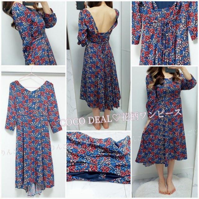 COCO DEAL 花柄ワンピース < ブランド COCO DEAL 花柄ワンピース < ブランドの