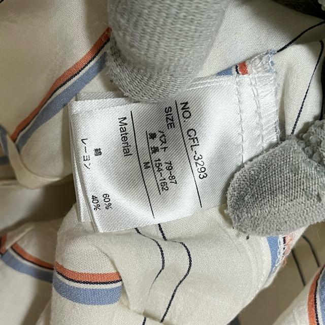 CEPO セポ ストライプ スキッパーシャツ ブラウス M 白 ブルーメイト ストライプシャツ 長袖 < ブランド CEPO セポ ストライプ スキッパーシャツ ブラウス M 白 ブルーメイト ストライプシャツ 長袖 < ブランドの