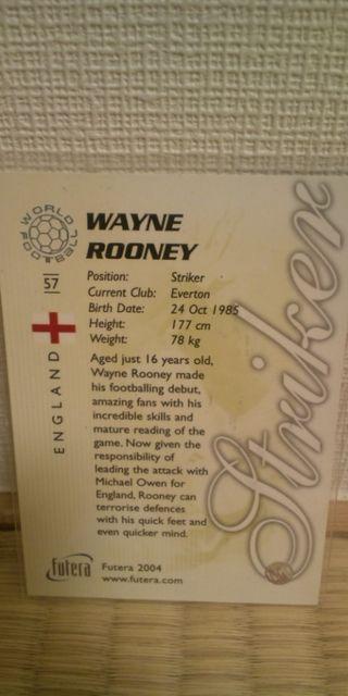 ROONEY MTC J[h  g[fBOJ[h 