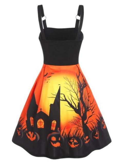 新品 大きいサイズ(3L〜)4L 可愛いハロウィンドレスワンピース < 女性ファッション  新品 大きいサイズ(3L〜)4L 可愛いハロウィンドレスワンピース < 女性ファッションの