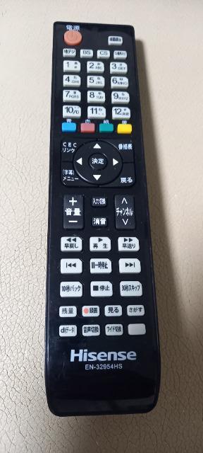 Hisense@nCZX@er@R@EN-32954HS   Ɠd/AV 