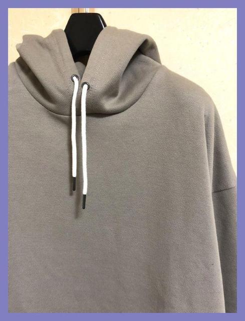 ☆超美品☆きちんとカジュアル☆スタイルアップ♪鹿の子カットソーパーカーM☆BE < 男性ファッション  ☆超美品☆きちんとカジュアル☆スタイルアップ♪鹿の子カットソーパーカーM☆BE < 男性ファッションの