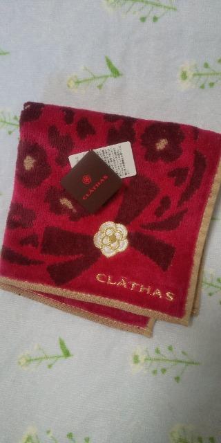 クレイサス タオルハンカチ レッド系 < インテリア/ライフ  クレイサス タオルハンカチ レッド系  < インテリア/ライフの