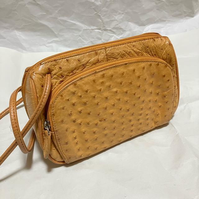 【オーストリッチ】 型押し 本革レザー / ショルダーバッグ & クラッチバッグ < 女性ファッション  【オーストリッチ】 型押し 本革レザー / ショルダーバッグ & クラッチバッグ  < 女性ファッションの