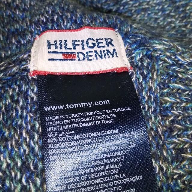 古着 HILFIGER DENIM ヒルフィガーデニム ニットキャップ < 男性ファッション  古着 HILFIGER DENIM ヒルフィガーデニム ニットキャップ < 男性ファッションの