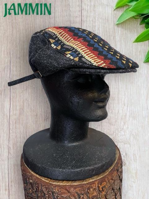 織り柄ハンチング帽 エスニック 個性派 アジアン ヒッピー ハンチング帽 < 男性ファッション 織り柄ハンチング帽 エスニック 個性派 アジアン ヒッピー ハンチング帽 < 男性ファッションの