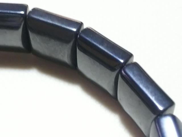 天然石★ヘマタイト 10mm ブレス < 女性アクセサリー/時計  天然石★ヘマタイト 10mm ブレス < 女性アクセサリー/時計の
