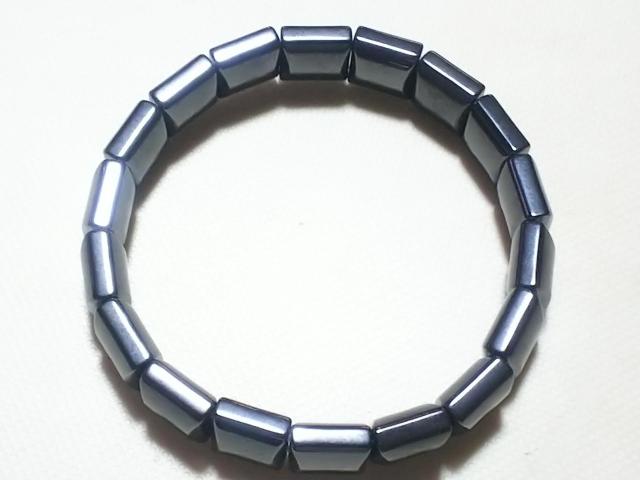 天然石★ヘマタイト 10mm ブレス < 女性アクセサリー/時計  天然石★ヘマタイト 10mm ブレス < 女性アクセサリー/時計の