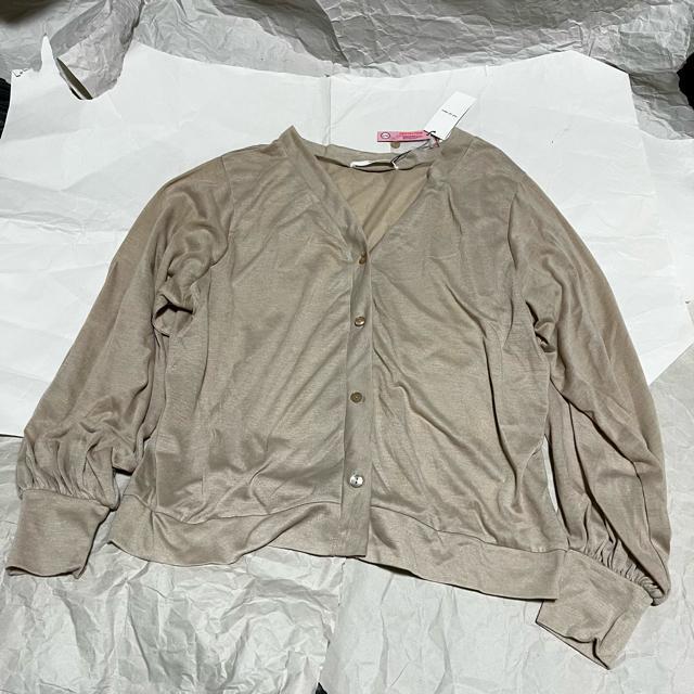 【保管未使用品】【ミリアンデニ】 UVカット 長袖カーディガン / M < 女性ファッション 【保管未使用品】【ミリアンデニ】 UVカット 長袖カーディガン / M < 女性ファッションの