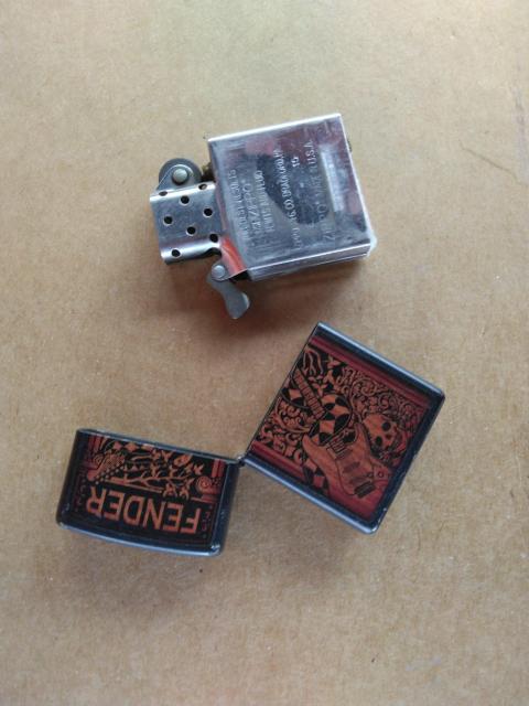 FENDER ZIPPO Õi  jt@bV 