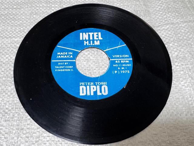 Peter Tosh DIPLO / Legalise It Intel H.I.M. 7�C���` �V���O�� ���R�[�h 1975�N��  �� CD/DVD/�r�f�I�� 