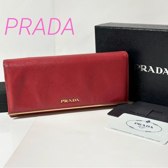 PRADA �v���_ �T�t�B�A�[�m���U�[ �����z ���b�h �� �M�������e�B�t��  �� �u�����h�� 