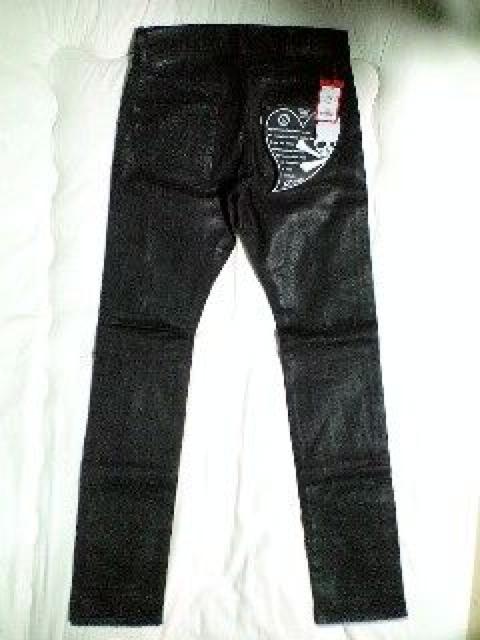 新品ROENロエンジーンズ コーティングクラッシュストレッチデニム 28 < ブランド  新品ROENロエンジーンズ コーティングクラッシュストレッチデニム 28 < ブランドの