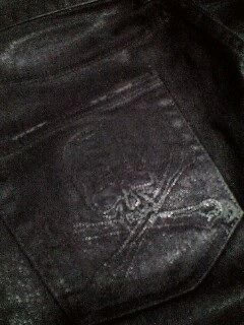 新品ROENロエンジーンズ コーティングクラッシュストレッチデニム 28 < ブランド  新品ROENロエンジーンズ コーティングクラッシュストレッチデニム 28 < ブランドの