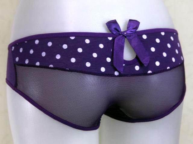 ♪リボンセクシーショーツ(パープル) < 女性ファッション  ♪リボンセクシーショーツ(パープル) < 女性ファッションの