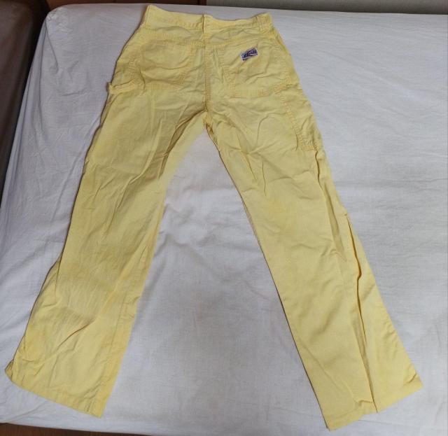 Liberty イエロー ペインターパンツ ヴィンテージ アメリカ古着 難有り < 女性ファッション  Liberty イエロー ペインターパンツ ヴィンテージ アメリカ古着 難有り < 女性ファッションの