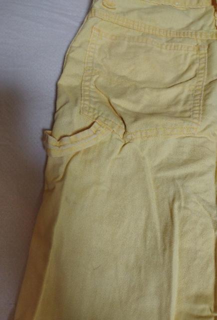 Liberty イエロー ペインターパンツ ヴィンテージ アメリカ古着 難有り < 女性ファッション  Liberty イエロー ペインターパンツ ヴィンテージ アメリカ古着 難有り < 女性ファッションの