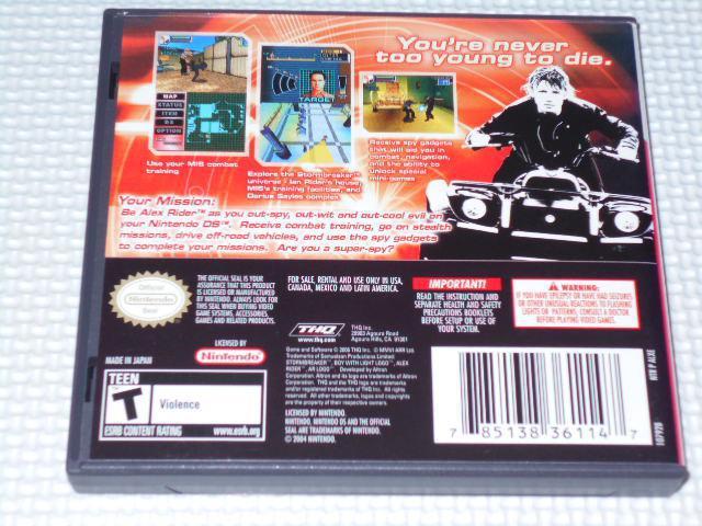 DS★ALEX RIDER STORMBREAKER 海外版 北米版 < ゲーム本体/ソフト  DS★ALEX RIDER STORMBREAKER 海外版 北米版 < ゲーム本体/ソフトの