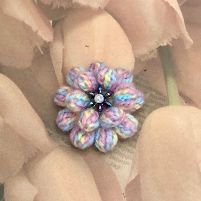 ハンドメイド♪かぎ針編みお花のモチーフ < 女性ファッション  ハンドメイド♪かぎ針編みお花のモチーフ  < 女性ファッションの