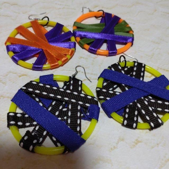 Aリング&リボンモチーフピアスセット < 女性アクセサリー/時計 Aリング&リボンモチーフピアスセット < 女性アクセサリー/時計の