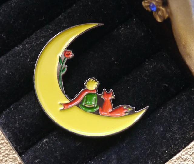 新品 星の王子さま ピンブローチ ピンバッジ ピンズ < 女性アクセサリー/時計  新品 星の王子さま ピンブローチ ピンバッジ ピンズ  < 女性アクセサリー/時計の