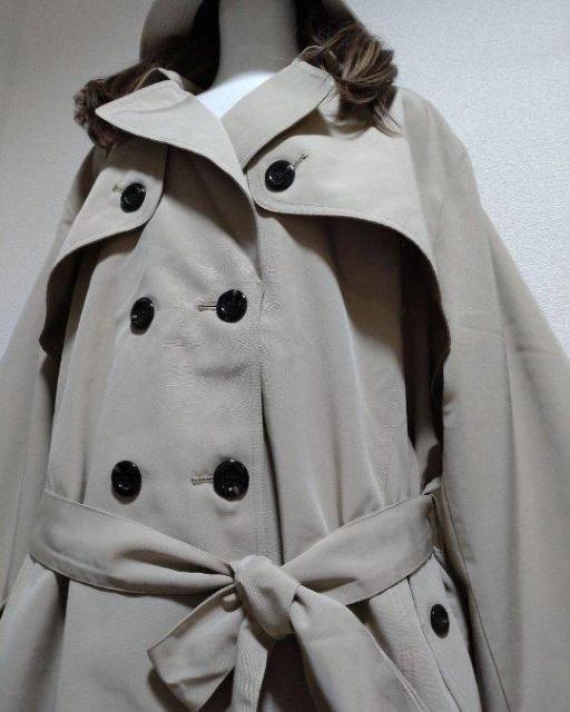 新品タグ8L★ショートトレンチコート < 女性ファッション 新品タグ8L★ショートトレンチコート < 女性ファッションの