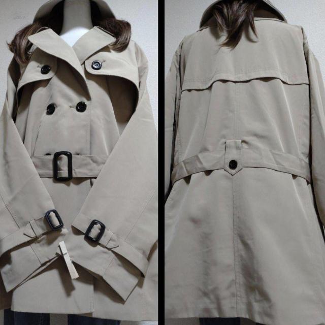 新品タグ8L★ショートトレンチコート < 女性ファッション 新品タグ8L★ショートトレンチコート < 女性ファッションの