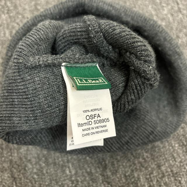 即決 L.L.Bean エルエルビーン ビーニー ニット帽 < ブランド  即決 L.L.Bean エルエルビーン ビーニー ニット帽 < ブランドの