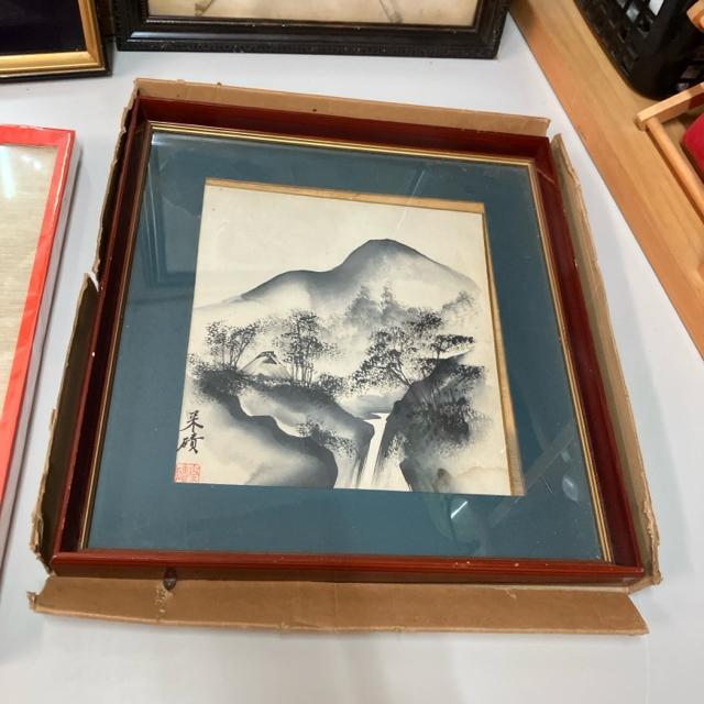 額縁 おまとめ6点セット/木製/角型/書画/壁掛け/玄関飾り/壁飾り/風景画/ < ホビー  額縁 おまとめ6点セット/木製/角型/書画/壁掛け/玄関飾り/壁飾り/風景画/ < ホビーの