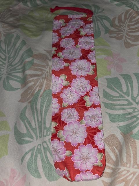 ★新柄赤×桜柄リコーダー入巾着袋 < キッズ/ベビー  ★新柄赤×桜柄リコーダー入巾着袋 < キッズ/ベビーの