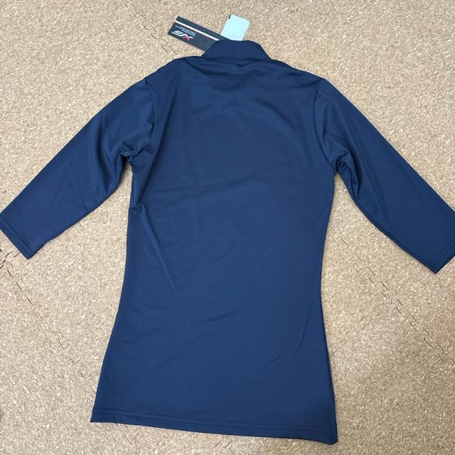 新品未使用タグ付きSサイズ アンダーシャツ7分袖 ネイビー.18 < レジャー/スポーツ  新品未使用タグ付きSサイズ アンダーシャツ7分袖 ネイビー.18 < レジャー/スポーツの