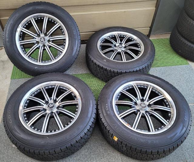 デューンマックス A259アルミホイール18インチ8J 45 pcd 114.3 スタッドレスタイヤ付き4本セットグッドイヤー ア < 自動車/バイク デューンマックス A259アルミホイール18インチ8J 45 pcd 114.3 スタッドレスタイヤ付き4本セットグッドイヤー ア < 自動車/バイク