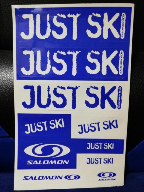【シール】JUST SKI < レジャー/スポーツ 【シール】JUST SKI < レジャー/スポーツの