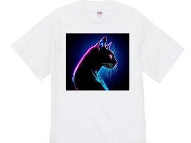 ハイクオリティー Tシャツネオンカラー ネコ < 男性ファッション ハイクオリティー Tシャツネオンカラー ネコ < 男性ファッションの