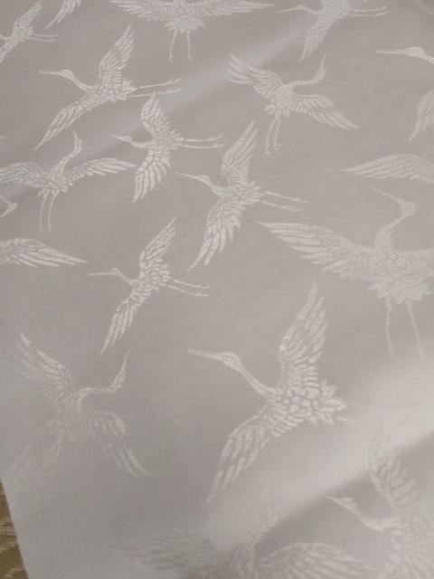 レトロ(2A11101)約88cm幅×約0.75m・鶴柄和装品制作用布地・カット布 < ペット/手芸/園芸 レトロ(2A11101)約88cm幅×約0.75m・鶴柄和装品制作用布地・カット布 < ペット/手芸/園芸の
