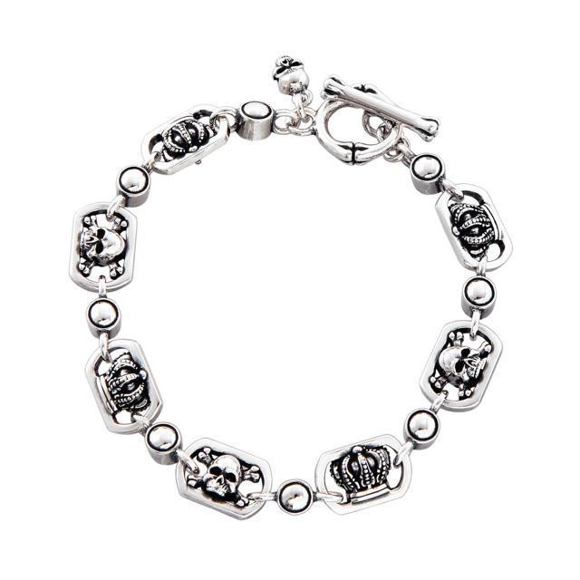 新品◆JUSTIN DAVIS◆CROOKS CROWN ブレスレット◆M◆定価82,500◆SBJ550◆送料無料◆ < ブランド 新品◆JUSTIN DAVIS◆CROOKS CROWN ブレスレット◆M◆定価82,500◆SBJ550◆送料無料◆ < ブランドの