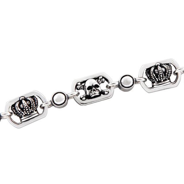 新品◆JUSTIN DAVIS◆CROOKS CROWN ブレスレット◆M◆定価82,500◆SBJ550◆送料無料◆ < ブランド 新品◆JUSTIN DAVIS◆CROOKS CROWN ブレスレット◆M◆定価82,500◆SBJ550◆送料無料◆ < ブランドの