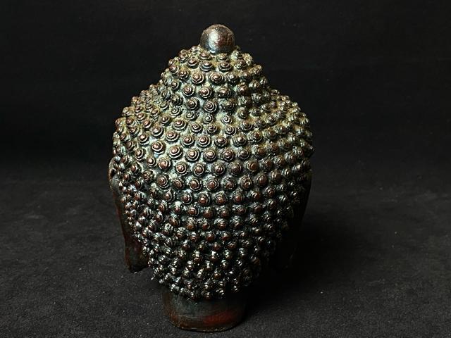 【古美術】仏教美術 仏頭像 仏像 釈迦如来 彫刻 オブジェ 置物 魔除け 縁起物 時代物 骨董品 タイ仏具 仏頭 仏像 頭部 < ホビー 【古美術】仏教美術 仏頭像 仏像 釈迦如来 彫刻 オブジェ 置物 魔除け 縁起物 時代物 骨董品 タイ仏具 仏頭 仏像 頭部 < ホビーの