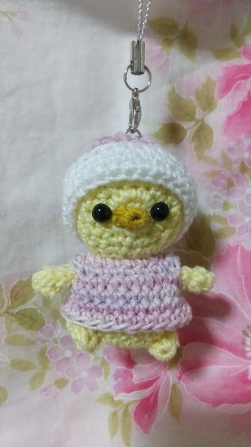 ひよちゃん*編みぐるみストラップ(ドリーム) < ペット/手芸/園芸 ひよちゃん*編みぐるみストラップ(ドリーム) < ペット/手芸/園芸の