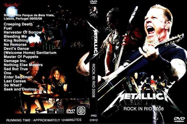 METALLICA  ROCK IN RIO 2008 ^J   CD/DVD/rfI 