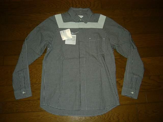 新品IMINDアイマインドチェックシャツM黒薄手VISVIMSOPHNET. < 男性ファッション 新品IMINDアイマインドチェックシャツM黒薄手VISVIMSOPHNET. < 男性ファッションの