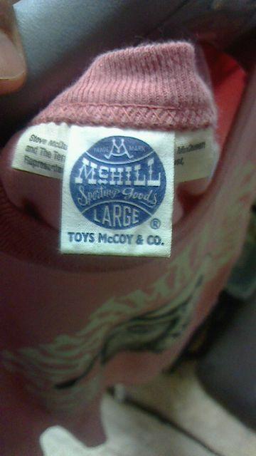 TOYS McCOY STEVE McQUEEN Tシャツ < 男性ファッション TOYS McCOY STEVE McQUEEN Tシャツ < 男性ファッションの