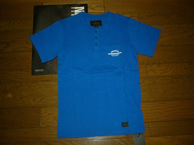 新品NEIGHBORHOODネイバーフッドヘンリーネックTシャツS青 < ブランド 新品NEIGHBORHOODネイバーフッドヘンリーネックTシャツS青 < ブランドの