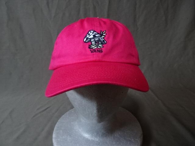 USA購入 バンズ チェッカー柄 きのこイラスト ロゴ刺繍入りCAP < 男性ファッション  USA購入 バンズ チェッカー柄 きのこイラスト ロゴ刺繍入りCAP  < 男性ファッションの
