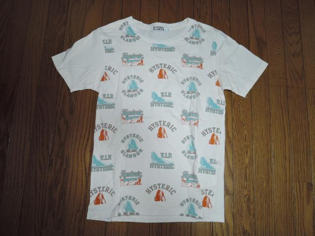 HYSTERIC GLAMOUR �q�X�e���b�N�O���}�[ T�V���c S �� ���� �}���`�K�[�����S �J�b�g�\�[  �� �u�����h�� 