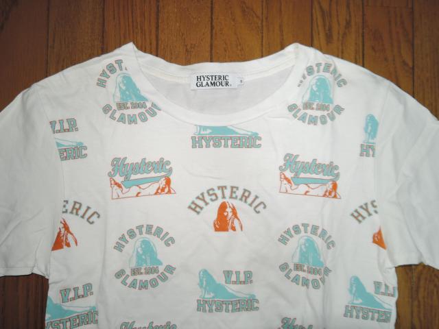 HYSTERIC GLAMOUR �q�X�e���b�N�O���}�[ T�V���c S �� ���� �}���`�K�[�����S �J�b�g�\�[ �� �u�����h�� 