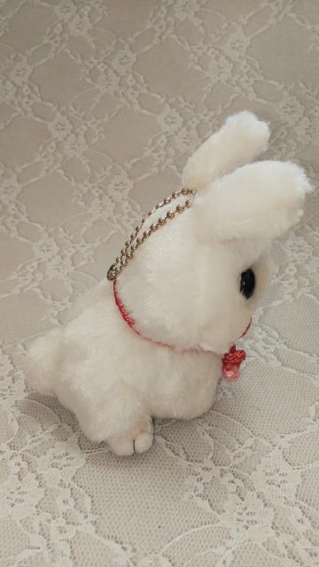 シナダカンパニーうさぎウサギマスコットぬいぐるみサイズ約9cm < おもちゃ  シナダカンパニーうさぎウサギマスコットぬいぐるみサイズ約9cm < おもちゃの